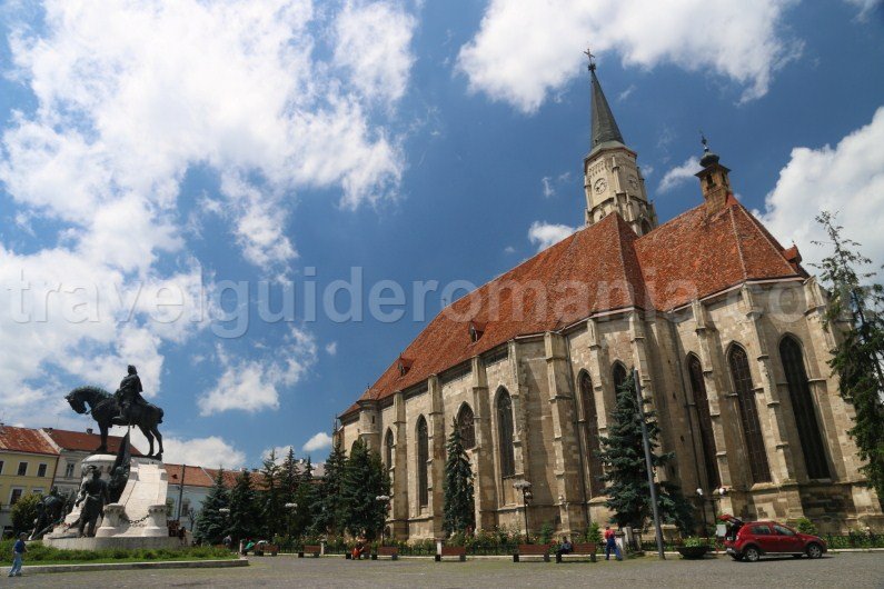 The Catholic St. Michael's Church from Cluj-Napoca