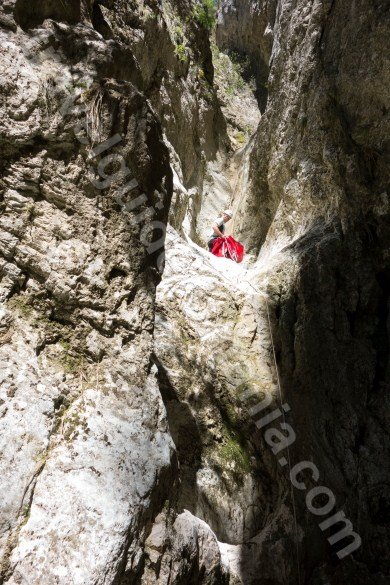 The sixth vertical - Oratii canyon Adventure tourism in Romania - Brasov area
