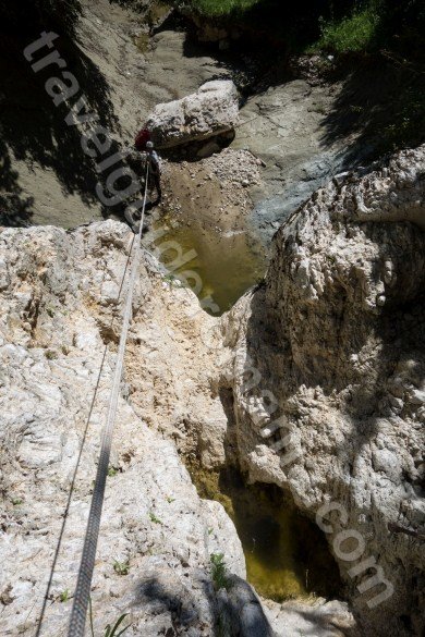 The eleventh vertical - Oratii canyon Adventure vacations in Brasov - Bran area