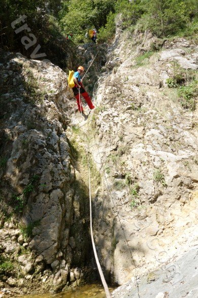 The eleventh vertical - Oratii canyon Extreme adventure trips in Trasylvania - Bran - Moeciu area