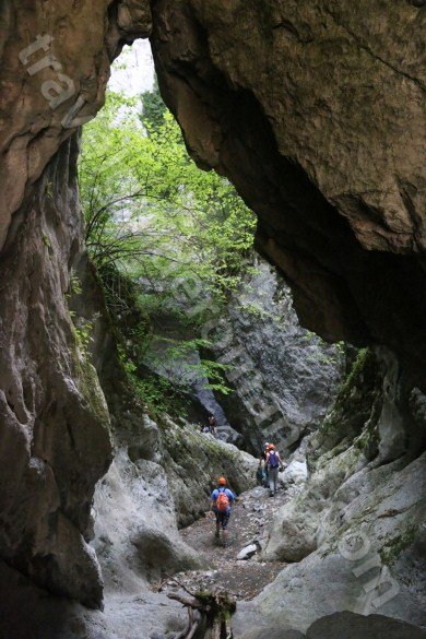 Mountain trip to Ponicova cave, at the shore of Danube river iron-gates-national-park-ponicova-cave