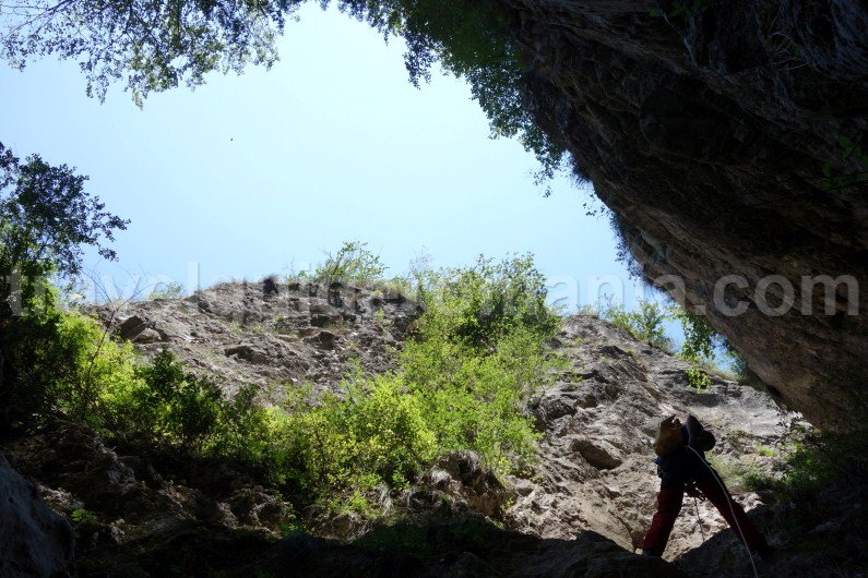 The fifth vertical - Oratii canyon Mountain guide in Brasov - Bran - Moeciu