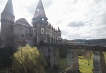 Corvin (Huniazilor) Castle from Hunedoara Corvin castle from Hunedoara
