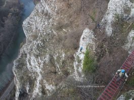 Via ferrata from the Salt Customs, the hardest in Apuseni Mountains Via ferrata Romania