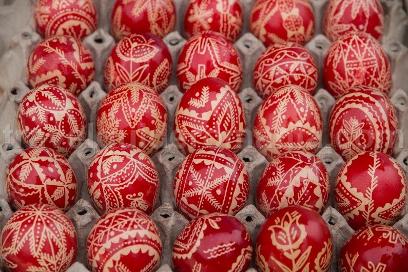 Romanian traditional Easter eggs