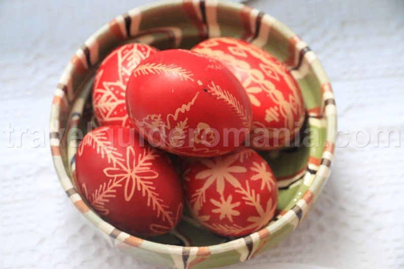 Traditional easter holidays in Romania