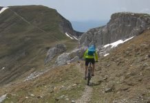 Mountain biking in Bucegi Mountains, Omu Peak area omu bucegi mountains cycling mtb romania