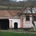 Saxon village with fortified church cloasterf The Hills of Transylvania