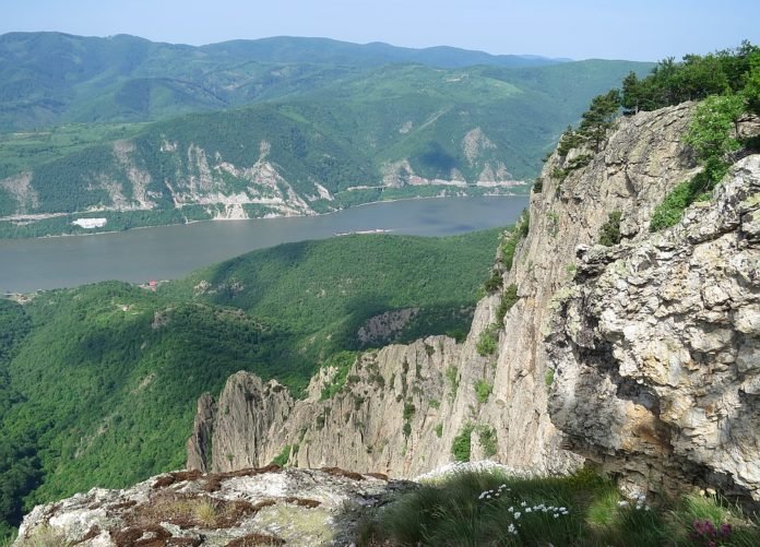 Danube Gorges The Natural Park Portile de Fier trescovat peak Danube Gorges The Natural Park Portile de Fier trescovat peak