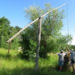Danube Delta Nature Reserve fountain Letea forest