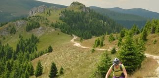 Mountain biking on the Latoritei Mountain Ridge latoritei mountains boarnesu limestone strategic road mountain-biking mtb