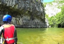 Rafting, hiking and cycling in Cheile Nerei (The Nerei Gorges) Nerei gorges rafting