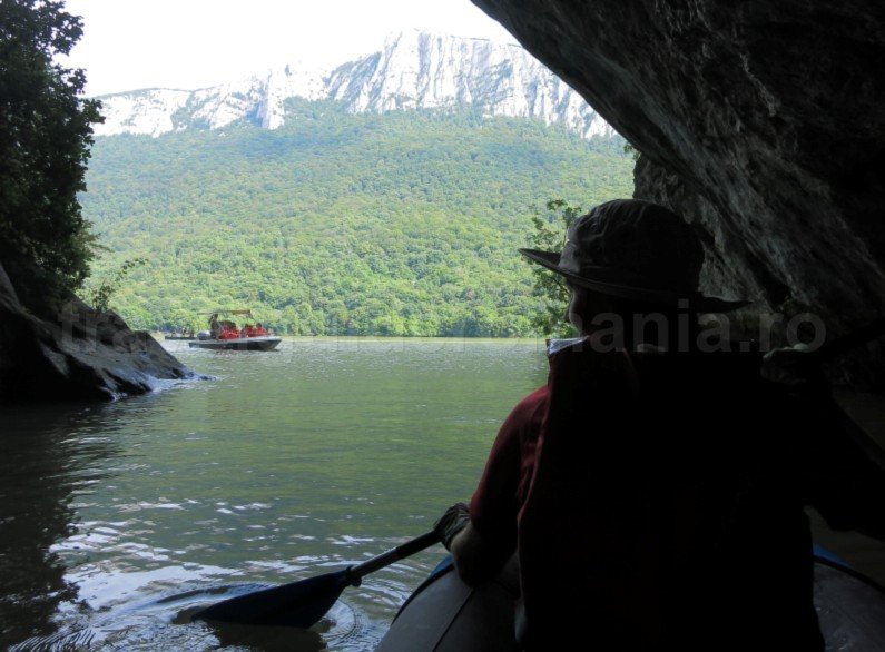 The Danube Cauldrons natural park portile de fier the iron gates ponicova Cave