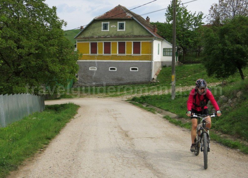 czech village Banat Mountains garnic