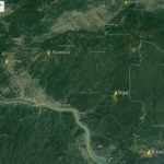 czech village Banat Mountains map