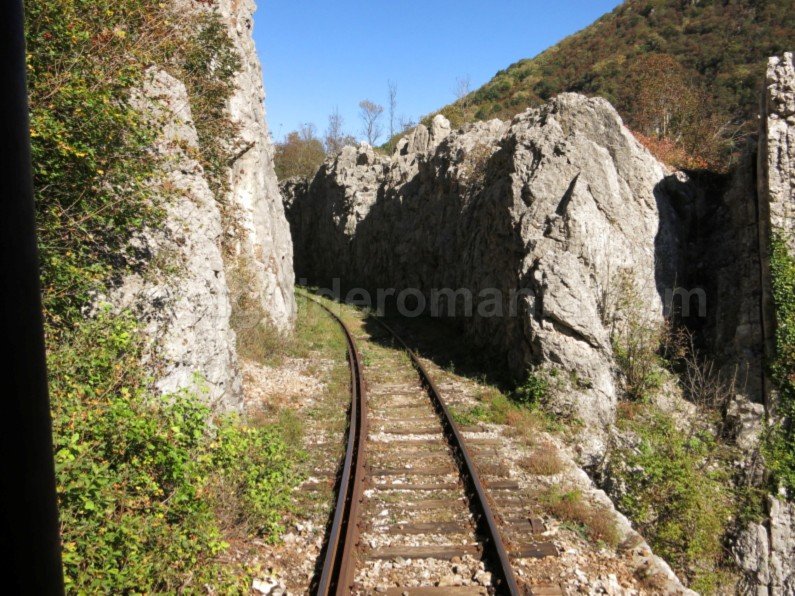 the oldest mountain railway in Romania anina oravita rocks