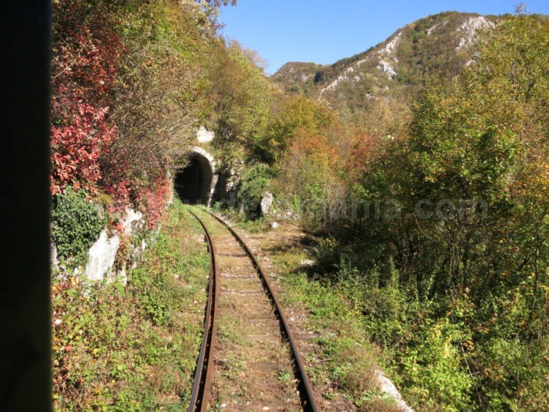 the oldest mountain railway in Romania tunnel anina oravita