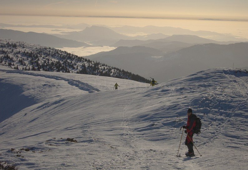 ski touring Bihor Vladeasa Mountains