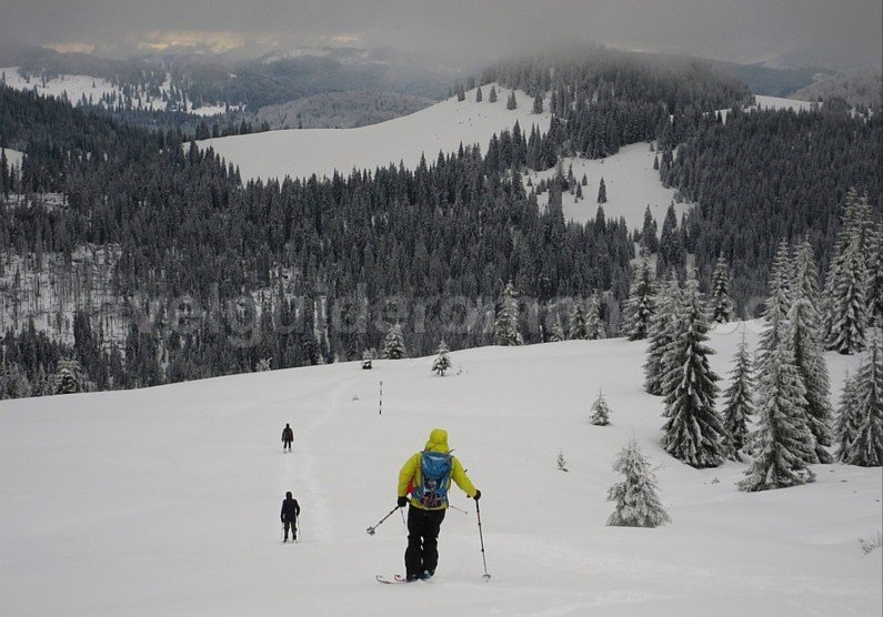 ski touring Bihor Vladeasa Mountains
