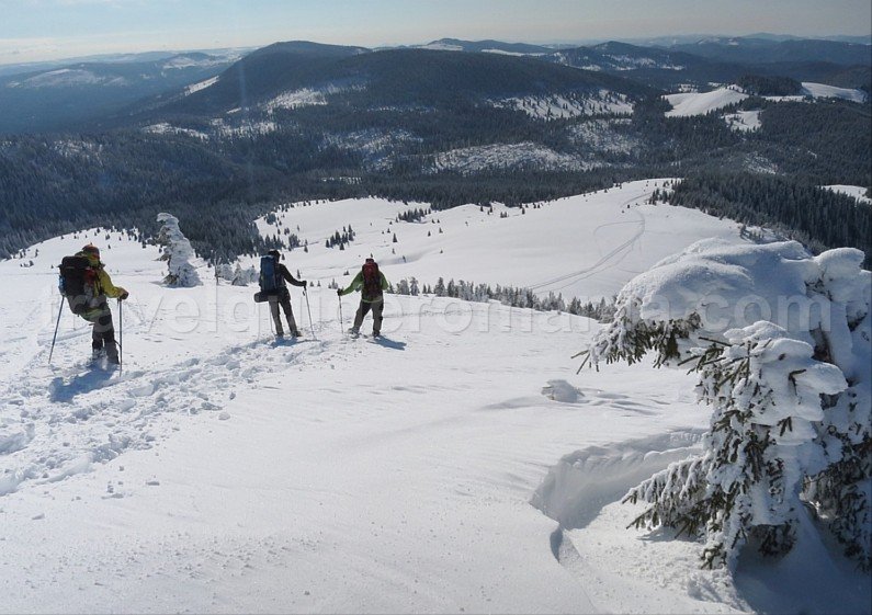 ski touring Bihor Vladeasa Mountains