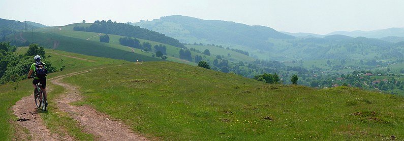mountain biking Ponoara Padurea Craiului