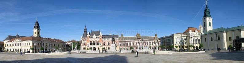 Unirii Square Oradea Romania