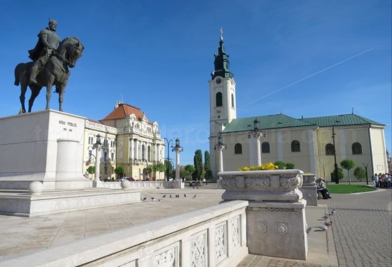 Unirii Square Oradea Romania