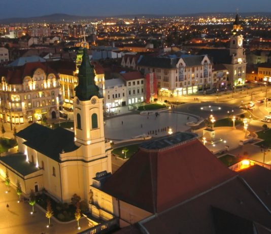 Oradea – a walk through the historical centre Unirii Square Oradea Romania
