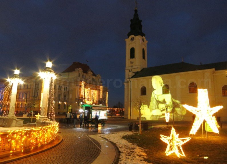 Unirii Square Oradea Romania