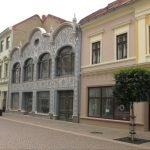 Pietonal street Vasile Alecsandri Oradea Romania