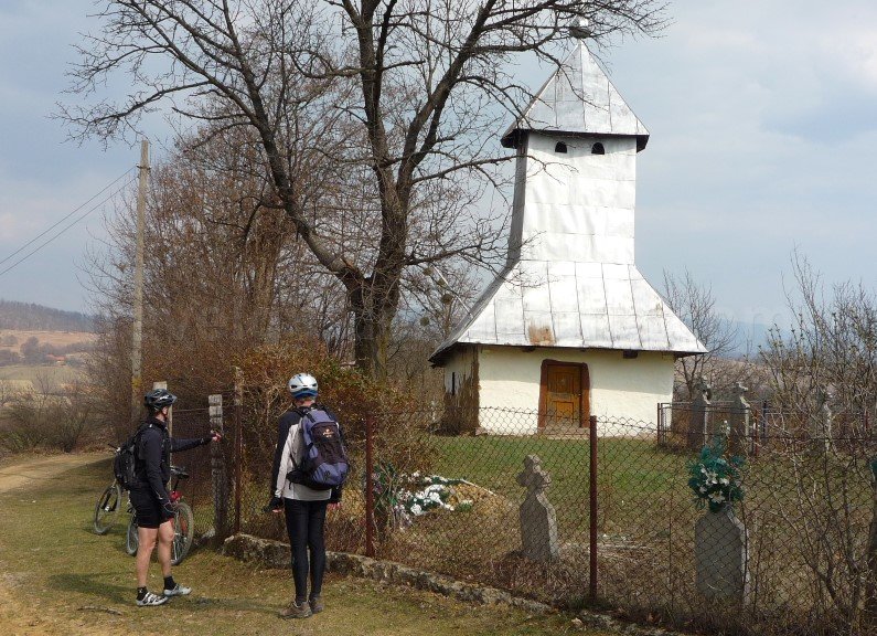 wooden church in Goila