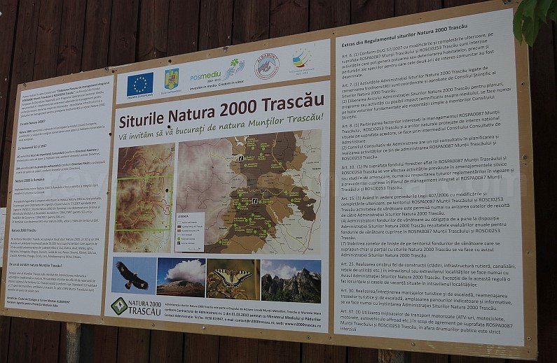 siturile natura trascau